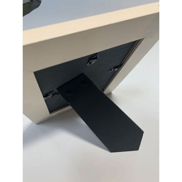 Handcrafted Picture Frame Yo Yo Fabric Christmas Tree Table Display - Picture 2 of 3